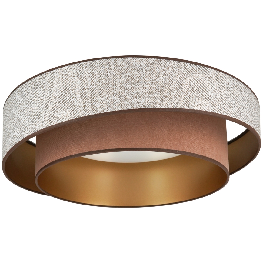 Brilagi - LED Griestu lampa VEGAS SHINE LED/24W/230V d. 60 cm brūna