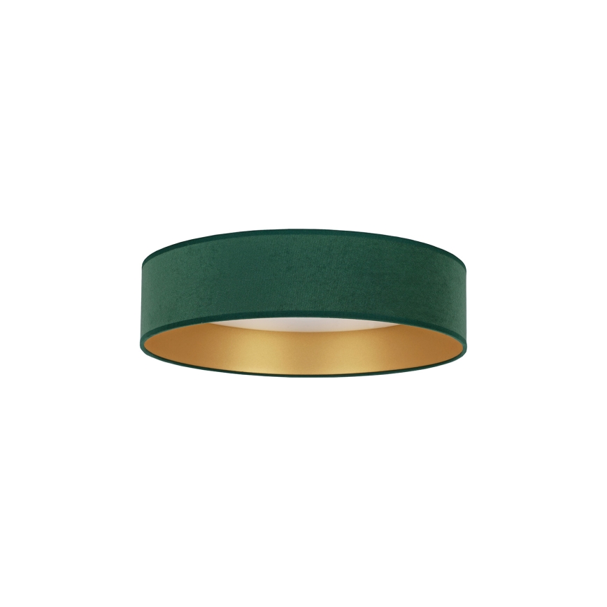 Brilagi - LED Griestu lampa VELVET LED/12W/230V d. 30 cm 3000K/4000K/6400K zaļa/zelta