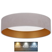 Brilagi - LED Griestu lampa VELVET LED/24W/230V d. 40 cm 3000/4000/6400K krēmkrāsa/zelta