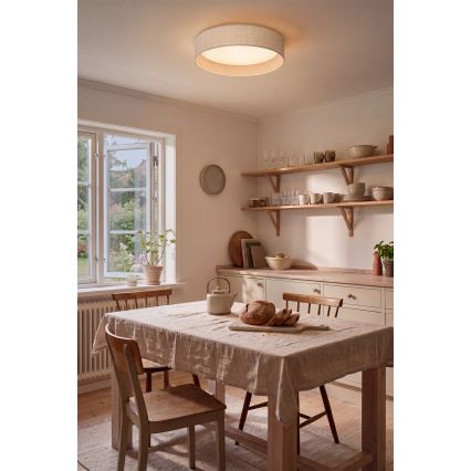 BRILAGI - LED griestu lampa VELVET SIMPLE LED/24W/230V 3000K Ø 45 cm balta