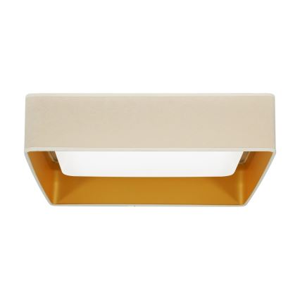Brilagi - LED Griestu lampa VELVET SQUARE LED/24W/230V krēmkrāsa