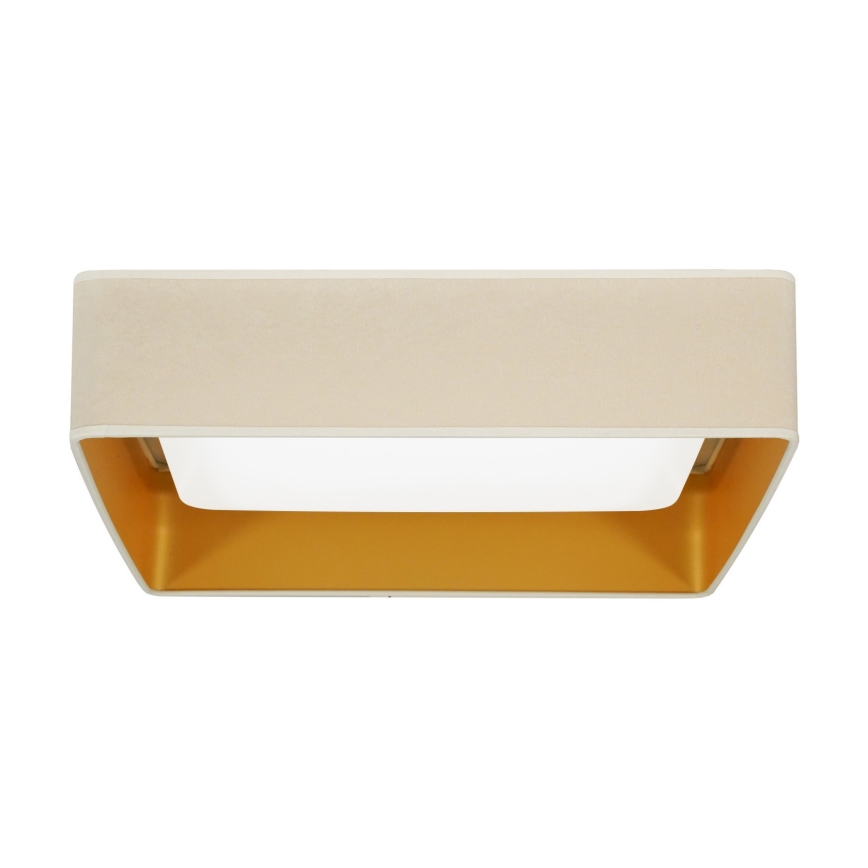 Brilagi - LED Griestu lampa VELVET SQUARE LED/24W/230V krēmkrāsa