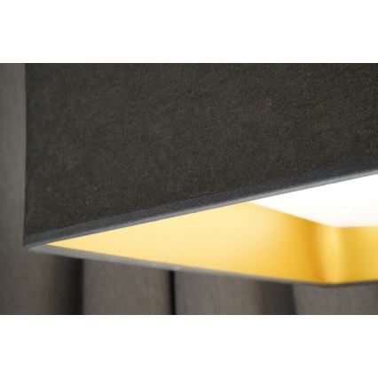 Brilagi - LED Griestu lampa VELVET SQUARE LED/24W/230V pelēka