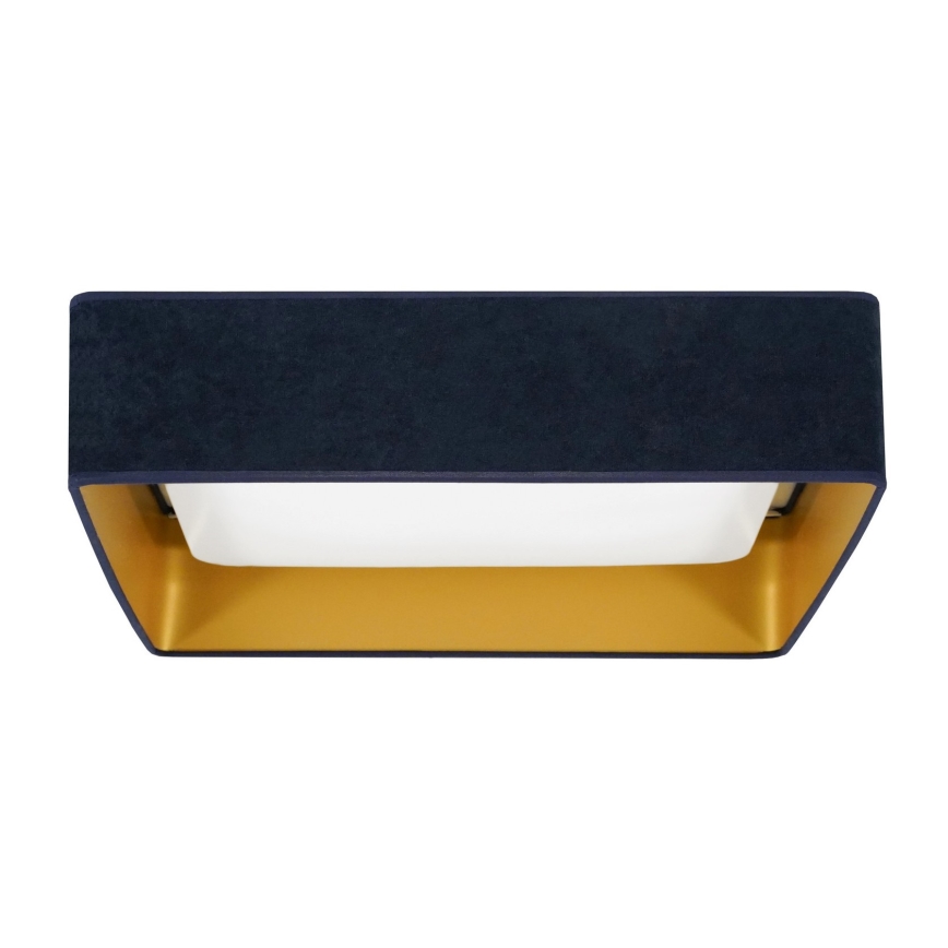 Brilagi - LED Griestu lampa VELVET SQUARE LED/24W/230V tumši zila