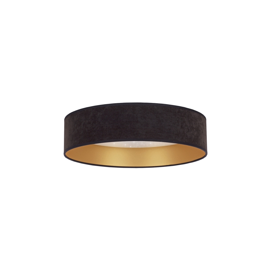 Brilagi - LED Griestu lampa VELVET STAR LED/24W/230V d. 40 cm 3000K/4000K/6400K melna/zelta