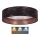 Brilagi - LED Griestu lampa VELVET STAR LED/36W/230V d. 55 cm 3000K/4000K/6400K melna/vara