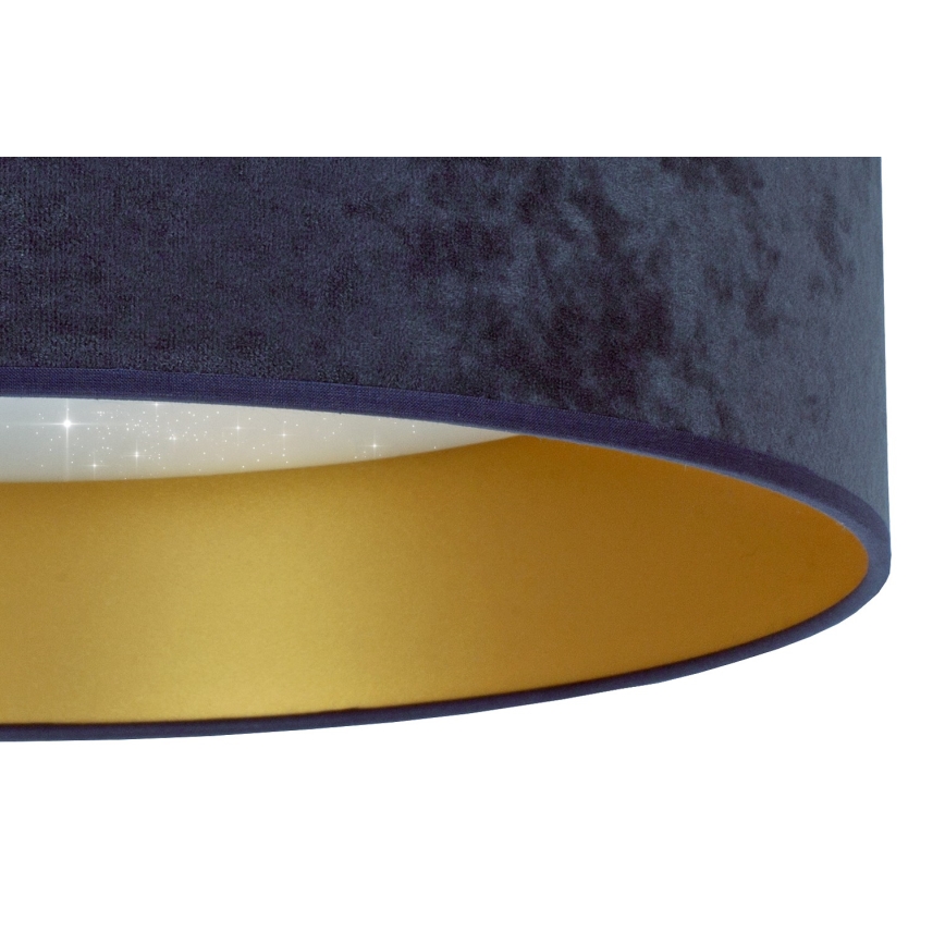 Brilagi - LED Griestu lampa VELVET STAR LED/36W/230V d. 55 cm 3000K/4000K/6400K zila/zelta
