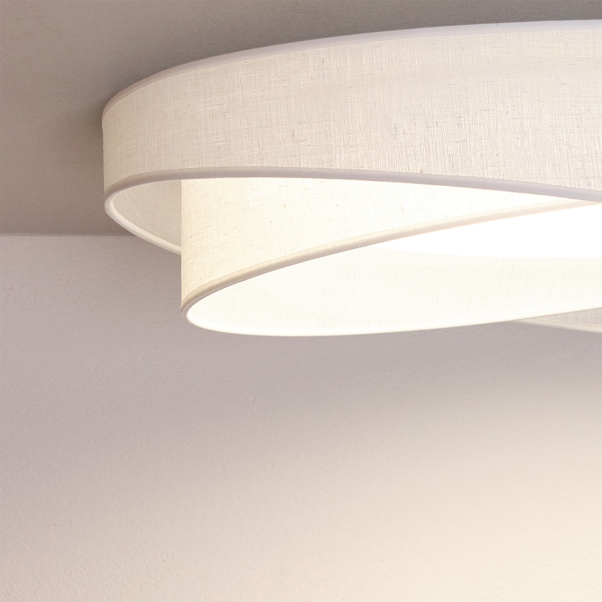 BRILAGI - LED griestu lampa VELVET TWIST LED/24W/230V 4000K Ø 55 cm balta