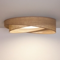BRILAGI - LED griestu lampa VELVET TWIST LED/24W/230V 4000K Ø 55 cm bēša