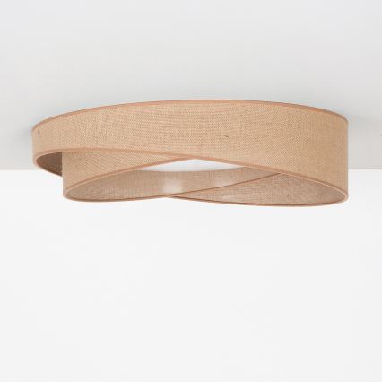 BRILAGI - LED griestu lampa VELVET TWIST LED/24W/230V 4000K Ø 55 cm bēša
