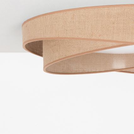 BRILAGI - LED griestu lampa VELVET TWIST LED/24W/230V 4000K Ø 55 cm bēša