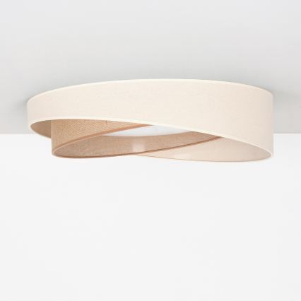 BRILAGI - LED griestu lampa VELVET TWIST LED/24W/230V 4000K Ø 55 cm krēmkrāsains/bēšs