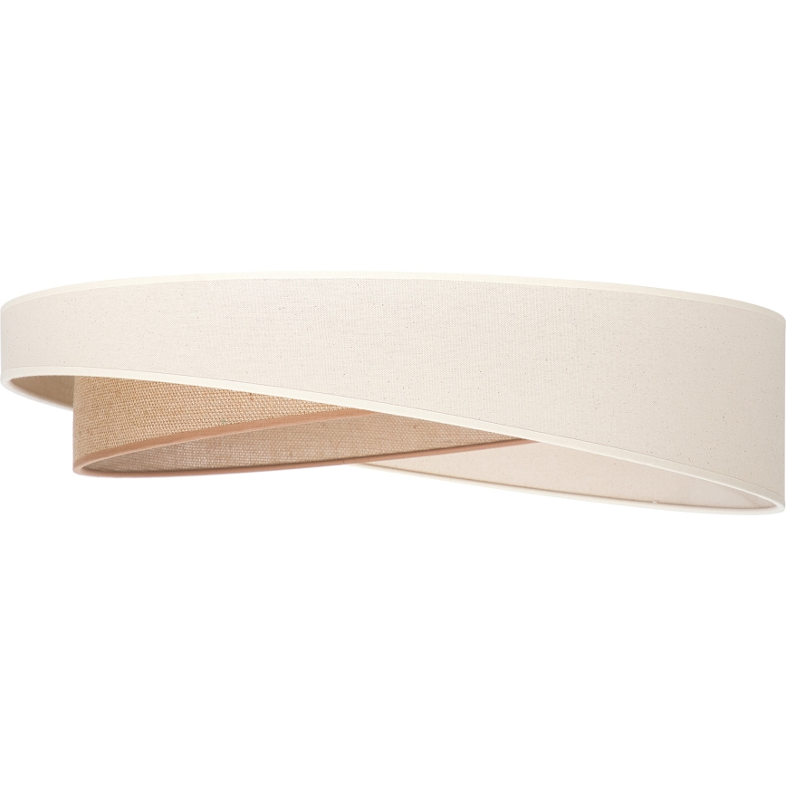BRILAGI - LED griestu gaismeklis VELVET TWIST LED/24W/230V 4000K Ø 55 cm krēmkrāsains/bēšs