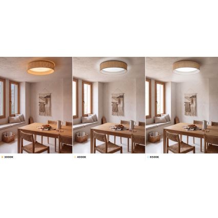 BRILAGI - LED griestu lampa VELVET VARI LED/24W/230V 3000/4000/6500K Ø 45 cm bēša