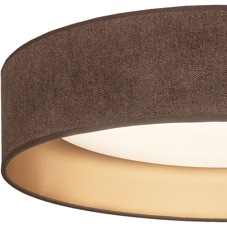 BRILAGI - LED griestu gaismeklis VELVET VARI LED/24W/230V 3000/4000/6500K Ø 45 cm brūns/zelts
