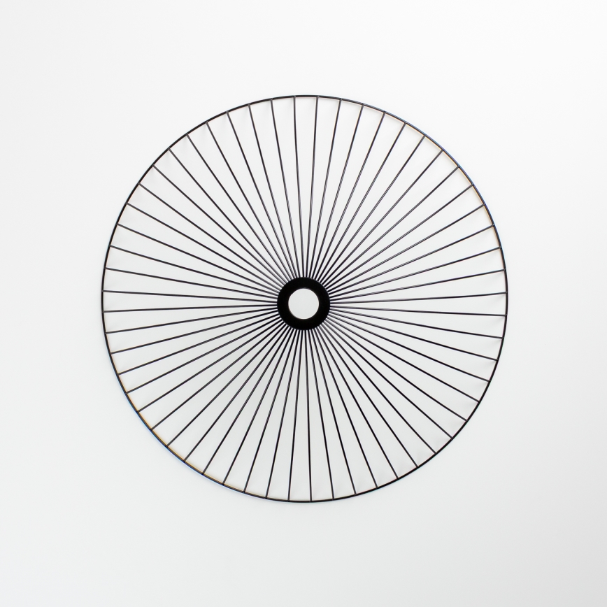 Brilagi - LED griestu lustrs CERIA WIRE 1xE27/40W/230V Ø 60 cm melns