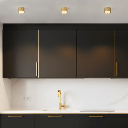 Brilagi - LED Griestu spotgaismeklis SMOOTH 1xGX53/15W/230V zelta