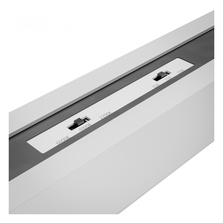 Brilagi - LED griestu virsmas gaismeklis FULLDAY LED/10/15/20W/230V 2700/4000/6000K 60 cm UGR19 balts