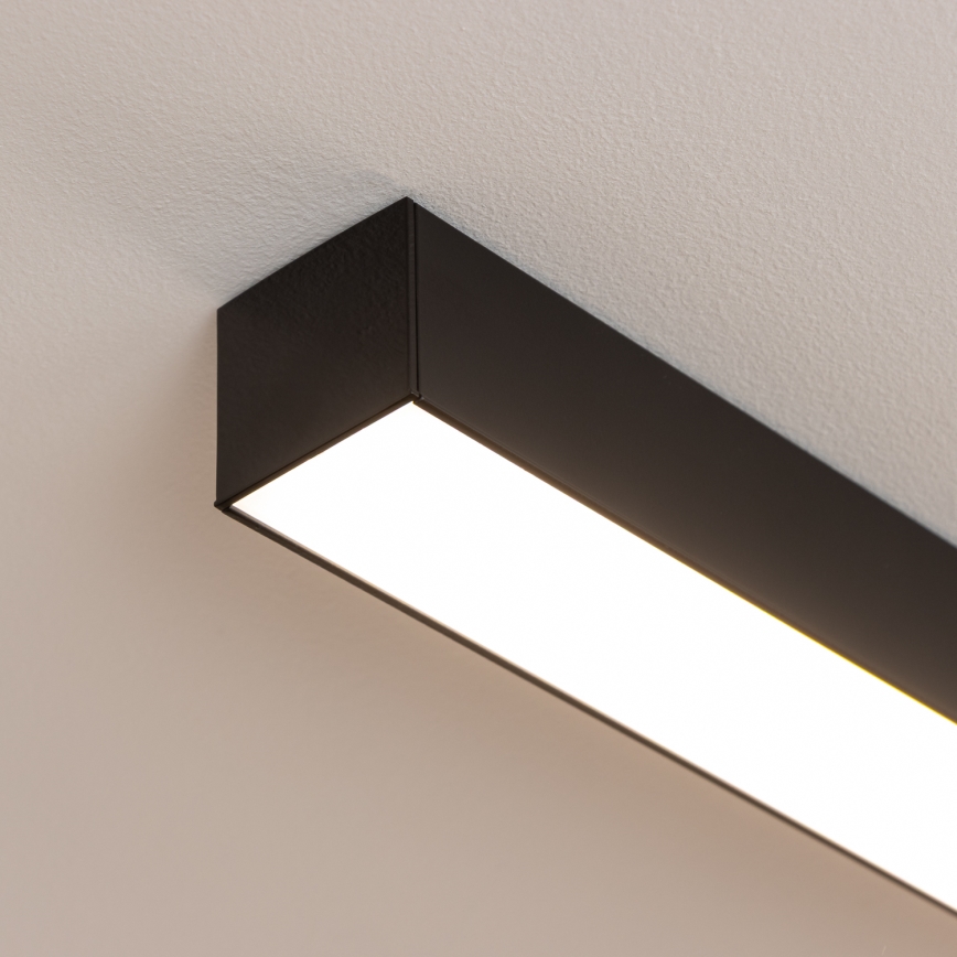 Brilagi - LED Griestu virsmas gaismeklis FULLDAY LED/10/15/20W/230V 2700/4000/6000K 60 cm melns