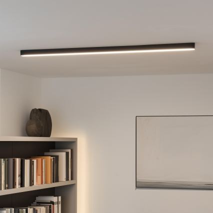 Brilagi - LED griestu virsmas gaismeklis FULLDAY LED/30/40/50W/230V 2700/4000/6000K 150 cm UGR19 melns