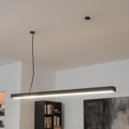 Brilagi - LED griestu gaismeklis (virsmas montāžas vai piekārāms) SYNODICO LED/30W/230V 4000K melns