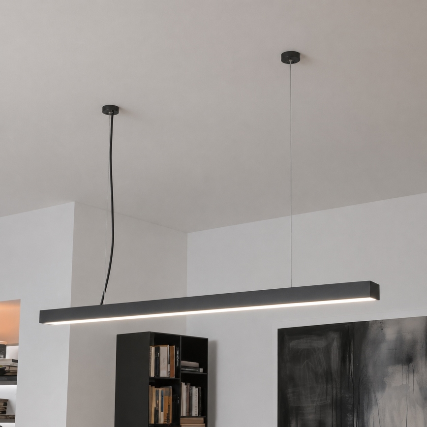 Brilagi - LED griestu virsmas/piekaramais gaismeklis SYNODICO LED/30W/230V 4000K antracīts