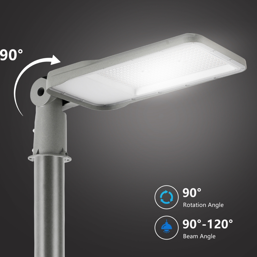 Brilagi - LED iela lampa URBANLIGHT LED/200W/230V pelēka IP65
