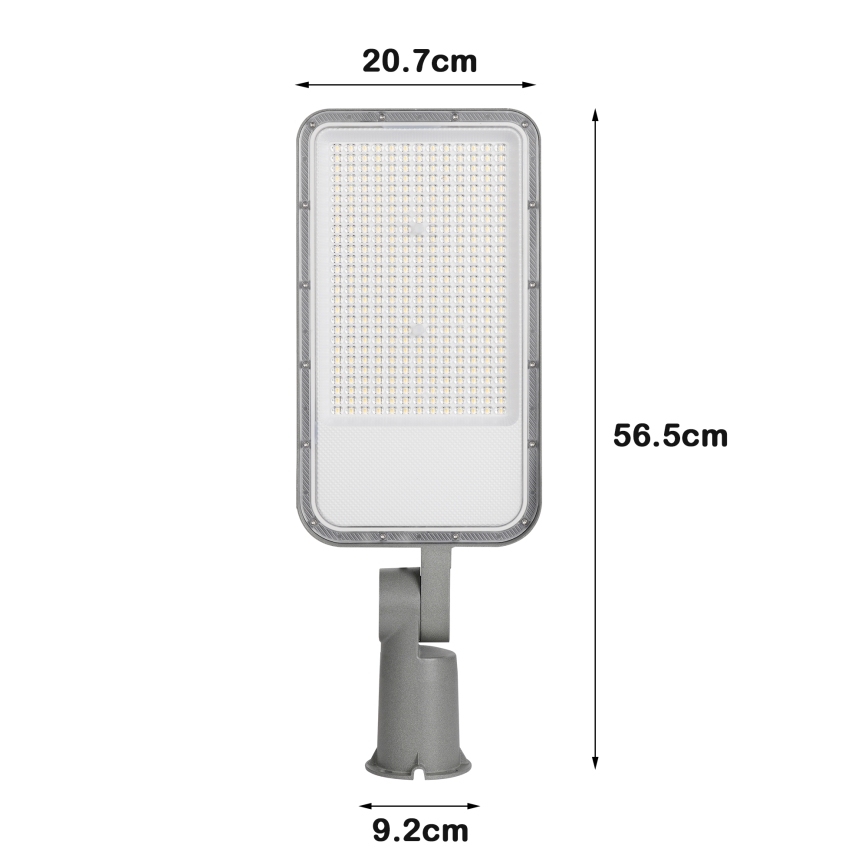 Brilagi - LED iela lampa URBANLIGHT LED/200W/230V pelēka IP65