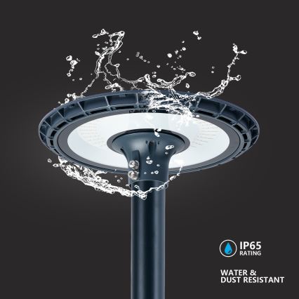 Brilagi - LED ielas laterna ar 5 m stabu URBANSPARK LED/120W/230V antracīta IP65