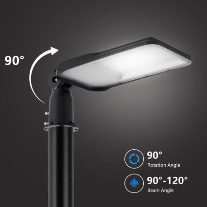 Brilagi - LED ielas lampa URBANLIGHT LED/100W/230V melna IP65