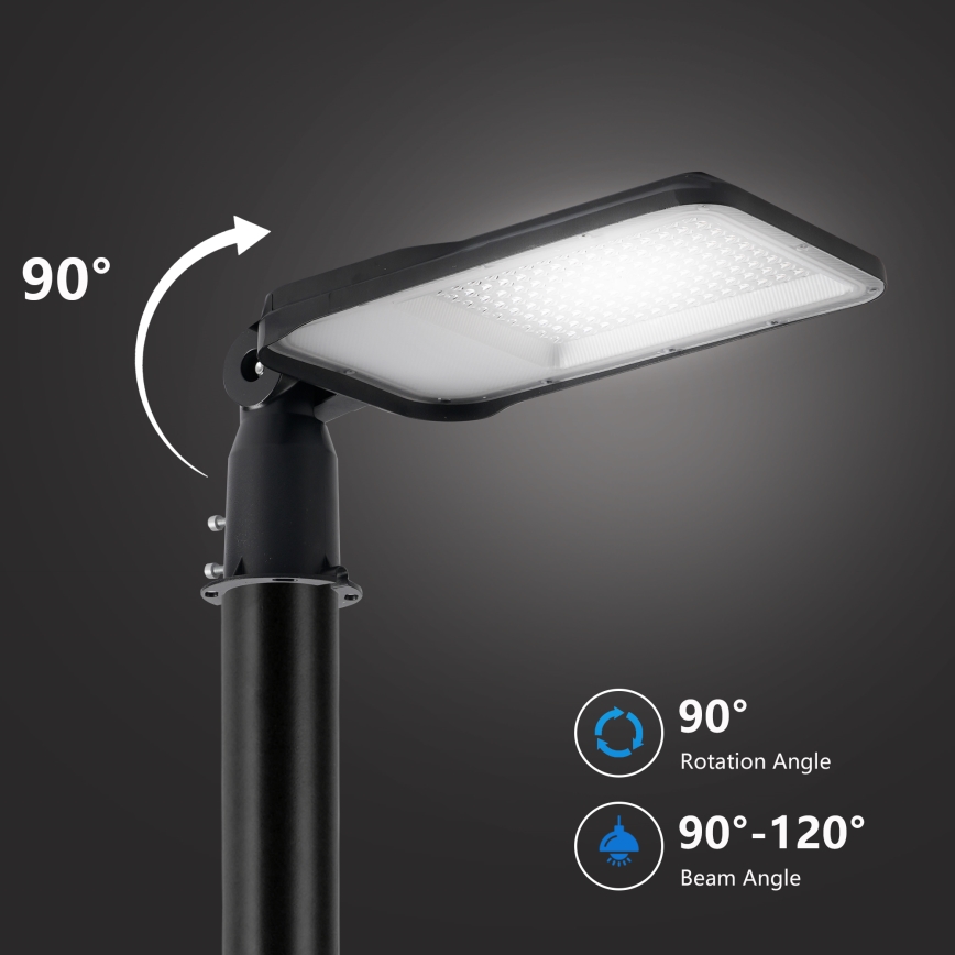 Brilagi - LED ielas lampa URBANLIGHT LED/100W/230V melna IP65