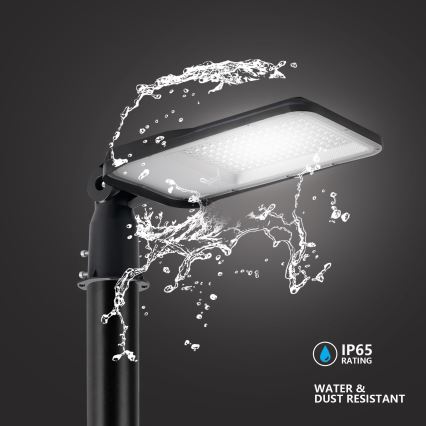 Brilagi - LED ielas lampa URBANLIGHT LED/100W/230V melna IP65