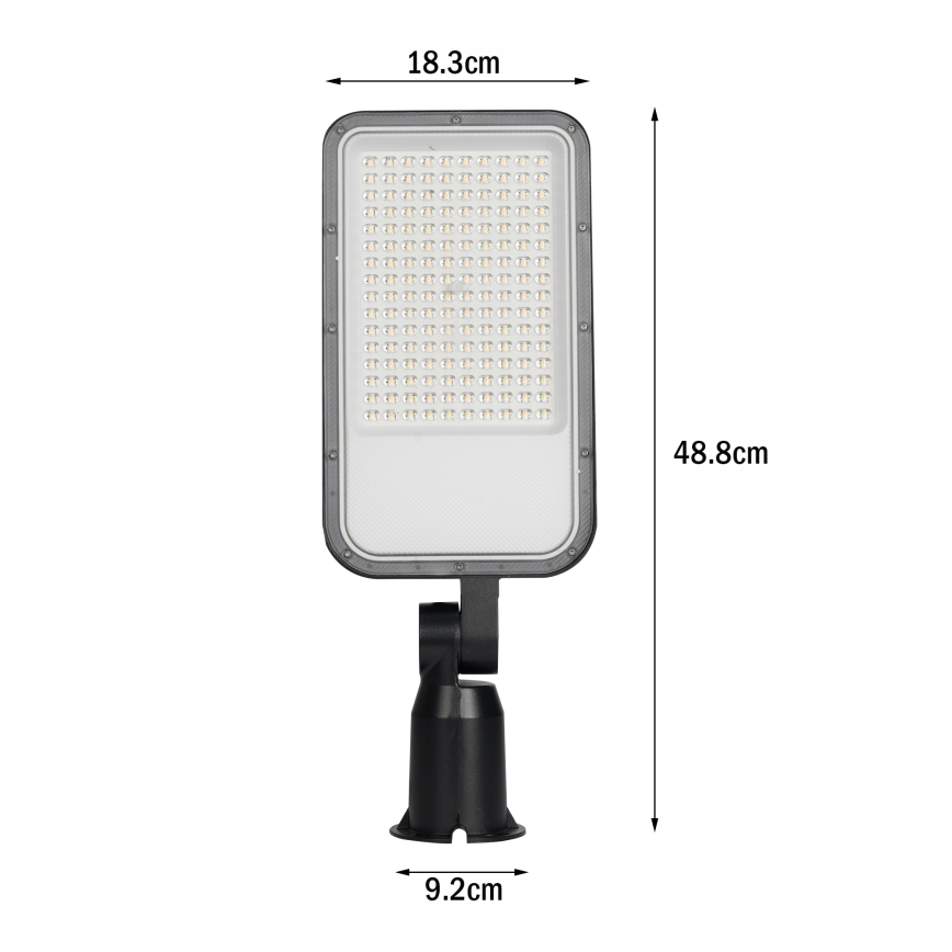 Brilagi - LED ielas lampa URBANLIGHT LED/100W/230V melna IP65