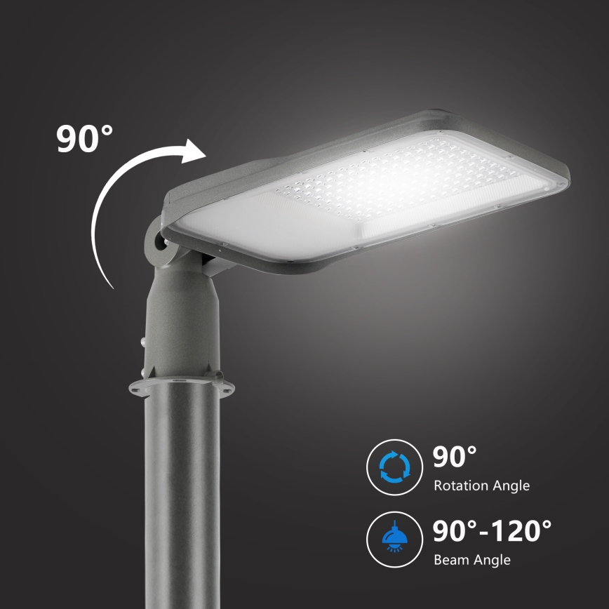 Brilagi - LED ielas lampa URBANLIGHT LED/100W/230V pelēka IP65
