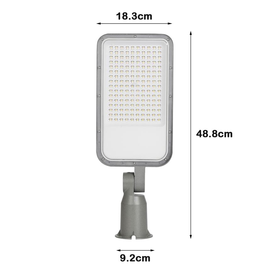 Brilagi - LED ielas lampa URBANLIGHT LED/100W/230V pelēka IP65