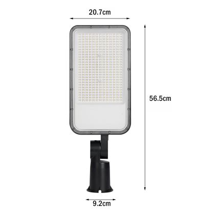 Brilagi - LED ielas lampa URBANLIGHT LED/200W/230V melna IP65