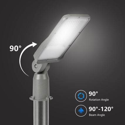 Brilagi - LED ielas lampa URBANLIGHT LED/50W/230V pelēka IP65