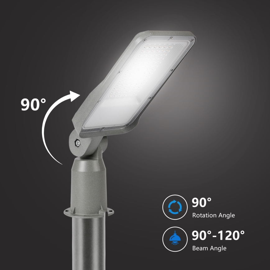 Brilagi - LED ielas lampa URBANLIGHT LED/50W/230V pelēka IP65