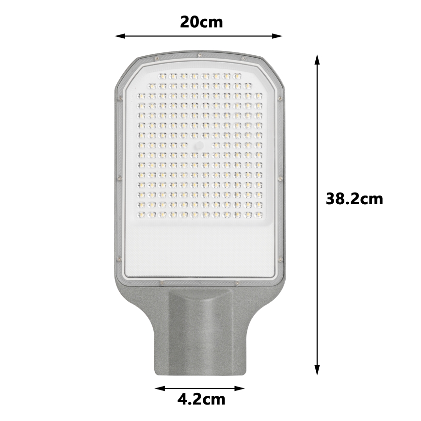 Brilagi - LED ielas laterna URBANLIGHT LED/100W/230V pelēka IP65