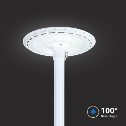 Brilagi - LED ielu lampa ar 3 m stabu URBANSPARK LED/120W/230V balta IP65
