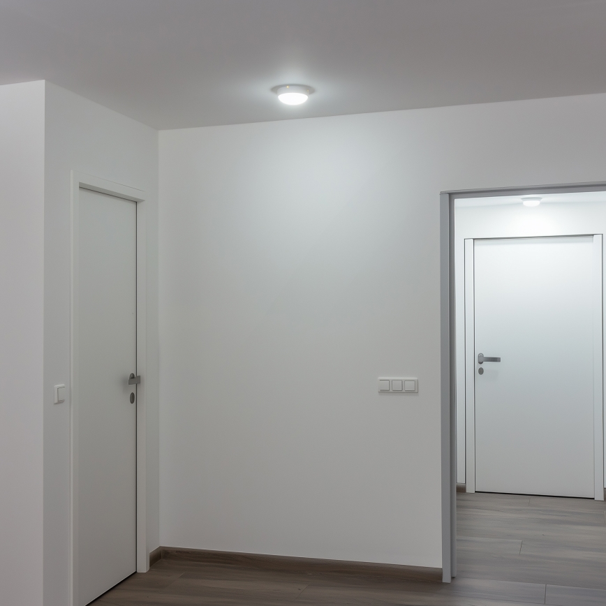 Brilagi - LED Indudtriālais griestu gaismeklis SIMA LED/12W/230V IP65 balts