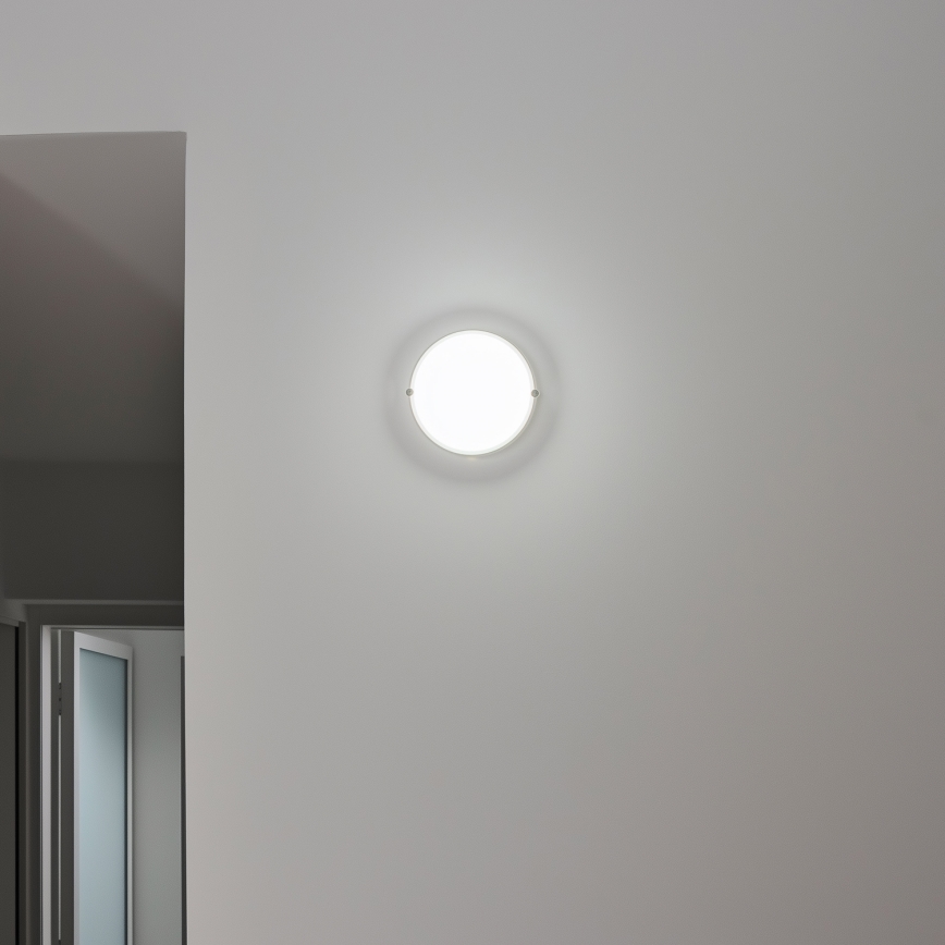 Brilagi - LED Indudtriālais griestu gaismeklis SIMA LED/12W/230V IP65 balts
