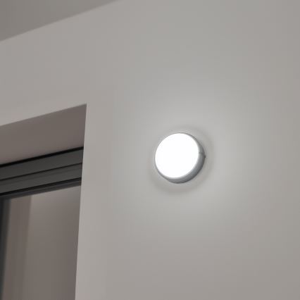 Brilagi - LED Indudtriālais griestu gaismeklis SIMA LED/12W/230V IP65 melns