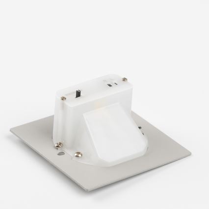 Brilagi - LED kāpņu gaismeklis ar kustības un krēslas sensoru JACK LED/1,5W/230V 3000/4000/6500K melns