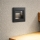 Brilagi - LED kāpņu gaismeklis ar sensoru STEP LIGHT LED/1,5W/230V IP44 melns