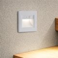 Brilagi - LED kāpņu gaismeklis STEP LIGHT ar sensoru, 1,5 W, 230 V, IP44, balts
