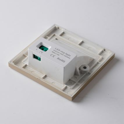 Brilagi - LED kāpņu gaismeklis STEP LIGHT LED/1,5W/230V IP44 zelta krāsā