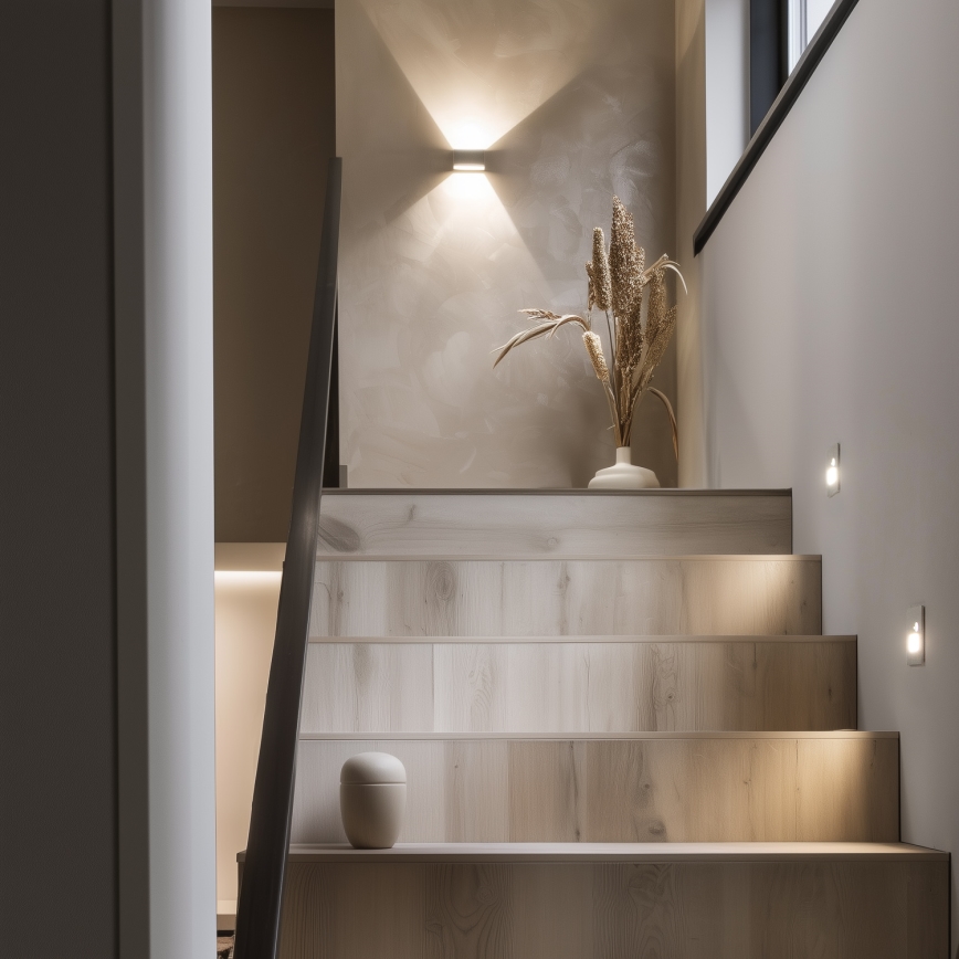 Brilagi - LED Kāpņu telpas lampa ar kustību sensoru JACK LED/1,5W/230V 3000K/4000K/6500K balta
