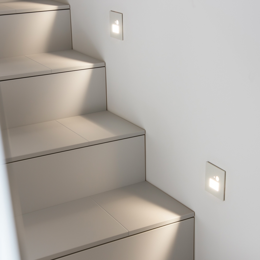 Brilagi - LED Kāpņu telpas lampa ar kustību sensoru JACK LED/1,5W/230V 3000K/4000K/6500K balta