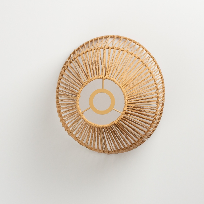 Brilagi - LED karājamā lampa uz kabeļa CERIA BOHO 1xE27/40W/230V Ø 30 cm brūna